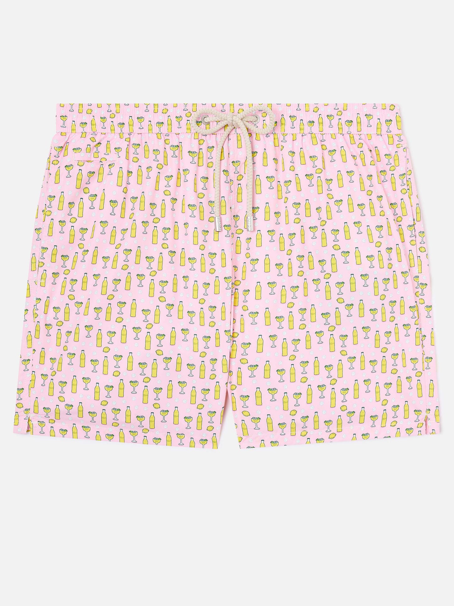 Pink Lighting Micro swim shorts with Tassoni cocktail print | Special Edition