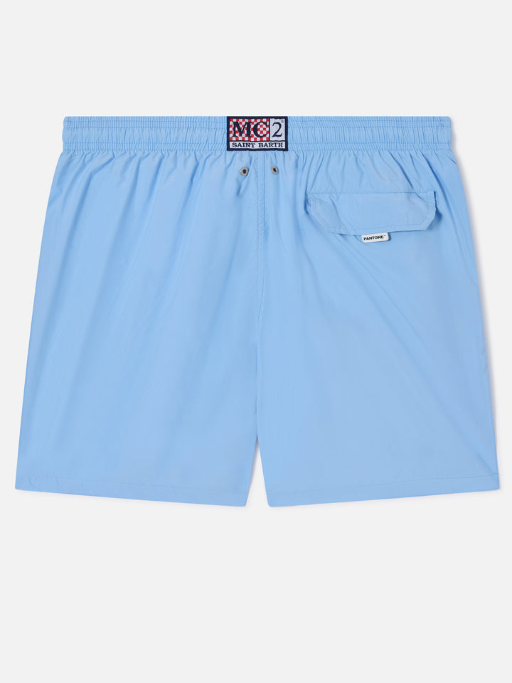 Ultralight Pantone sky blue swim shorts | Special Edition