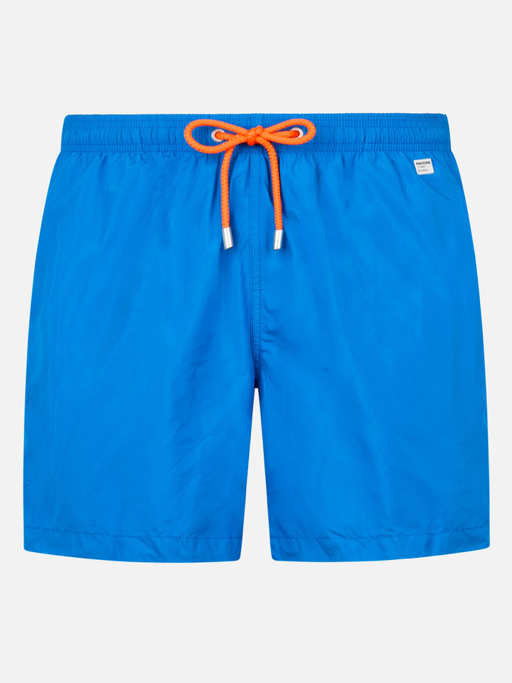 Man lightweight fabric bluette swim shorts Lighting Pantone | PANTONE® SPECIAL EDITION