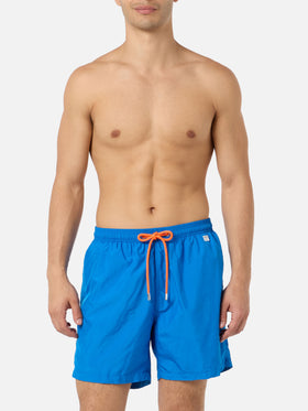 Man lightweight fabric bluette swim shorts Lighting Pantone | PANTONE® SPECIAL EDITION