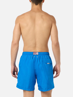 Man lightweight fabric bluette swim shorts Lighting Pantone | PANTONE® SPECIAL EDITION