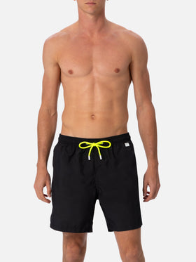 Lightweight fabric black swim shorts Lighting Pantone | PANTONE® SPECIAL EDITION - MC2 Saint Barth