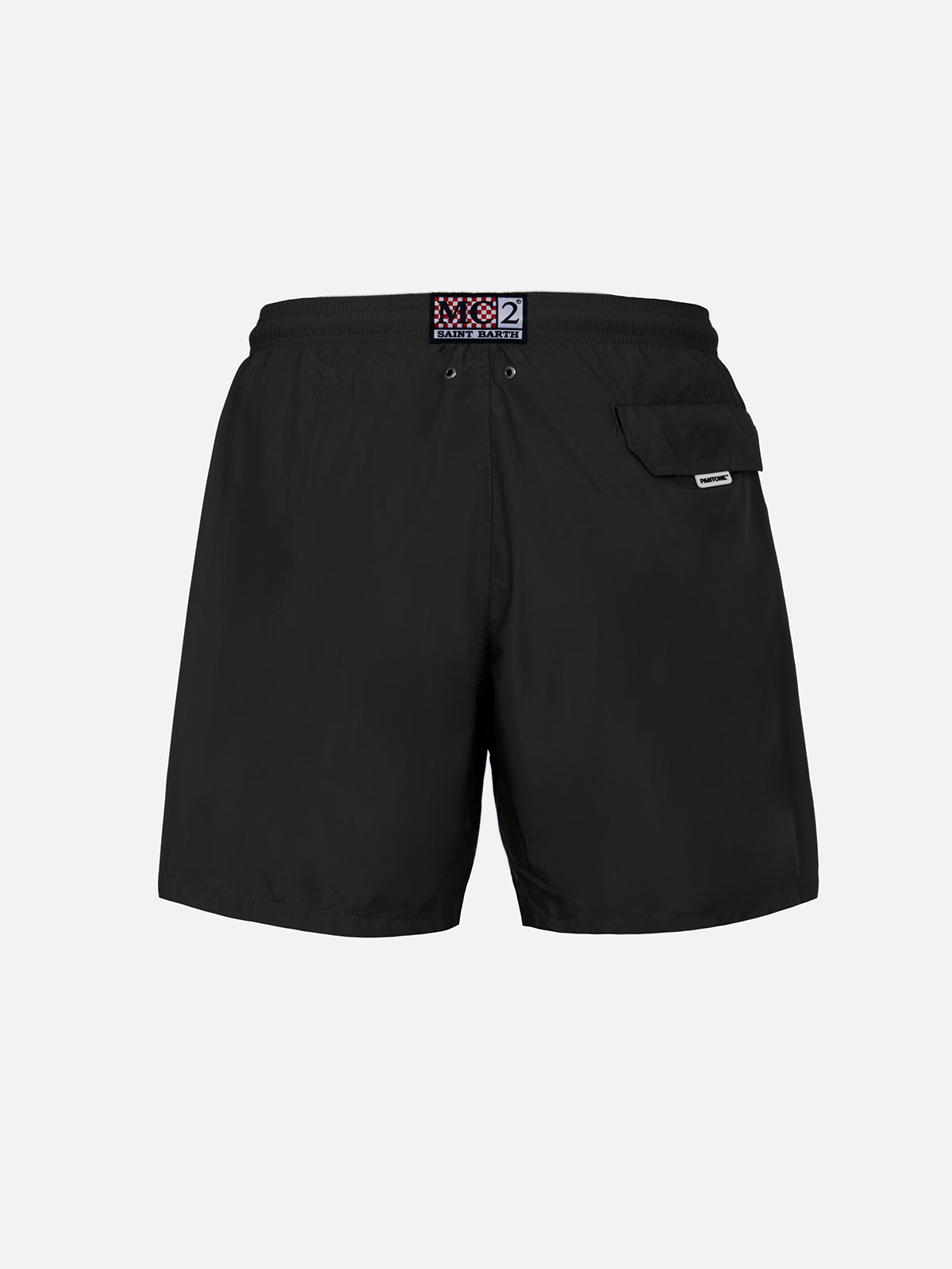 Lightweight fabric black swim shorts Lighting Pantone | PANTONE® SPECIAL EDITION - MC2 Saint Barth