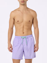 Man lightweight fabric lilac swim-shorts Lighting Pantone | PANTONE SPECIAL EDITION