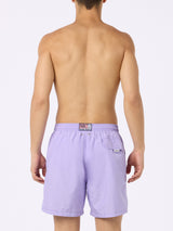 Man lightweight fabric lilac swim-shorts Lighting Pantone | PANTONE SPECIAL EDITION