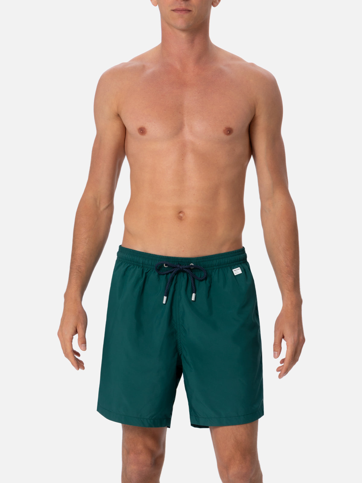 Man lightweight fabric british green swim shorts Lighting Pantone | PANTONE® SPECIAL EDITION - MC2 Saint Barth
