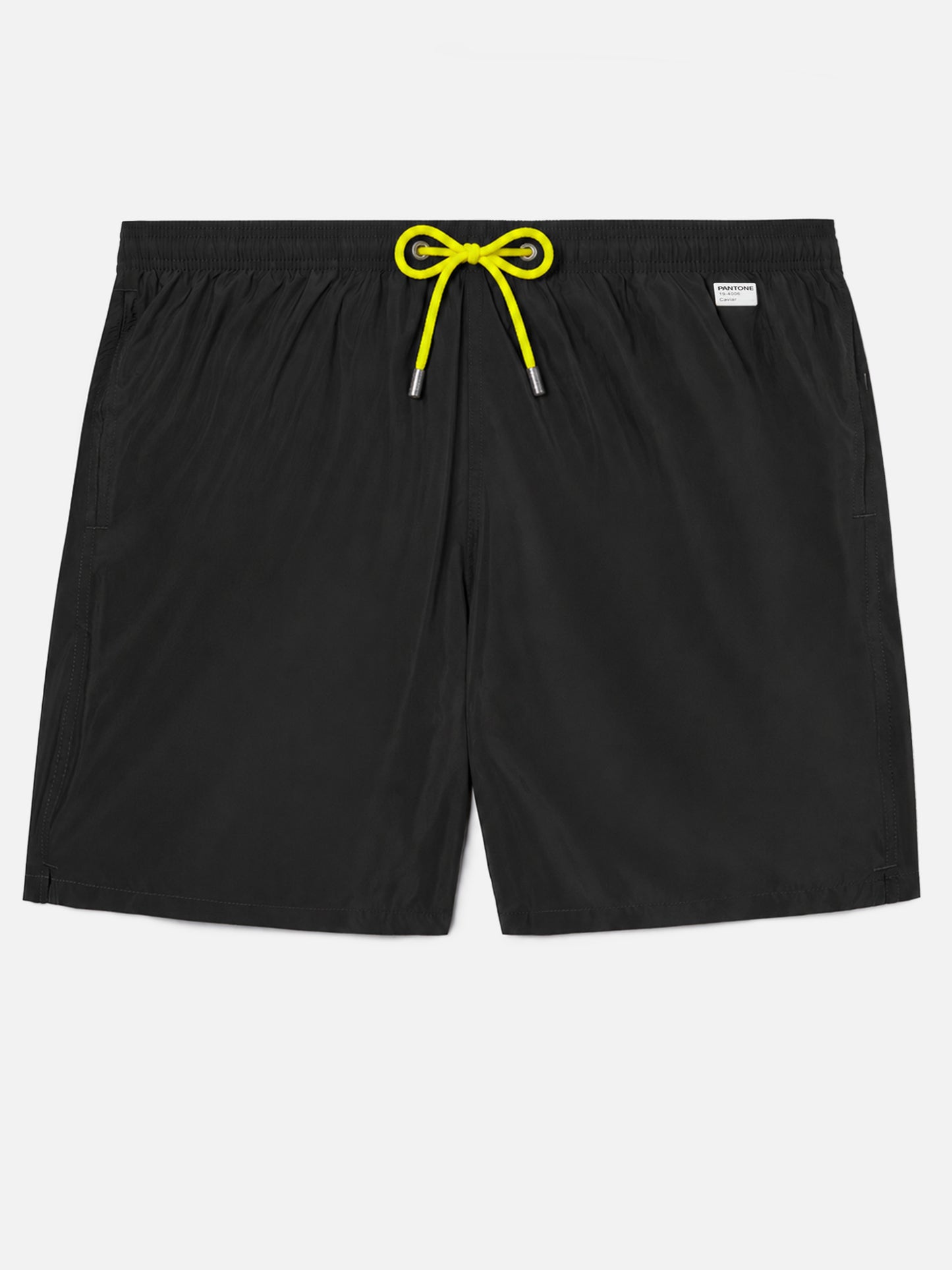 Bañador corto negro de tejido ligero Lighting Pantone | PANTONE® SPECIAL EDITION 
