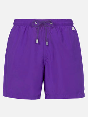 Lightweight fabric purple swim shorts Lighting Pantone | PANTONE® SPECIAL EDITION - MC2 Saint Barth