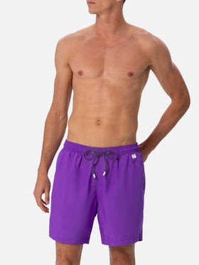 Lightweight fabric purple swim shorts Lighting Pantone | PANTONE® SPECIAL EDITION - MC2 Saint Barth