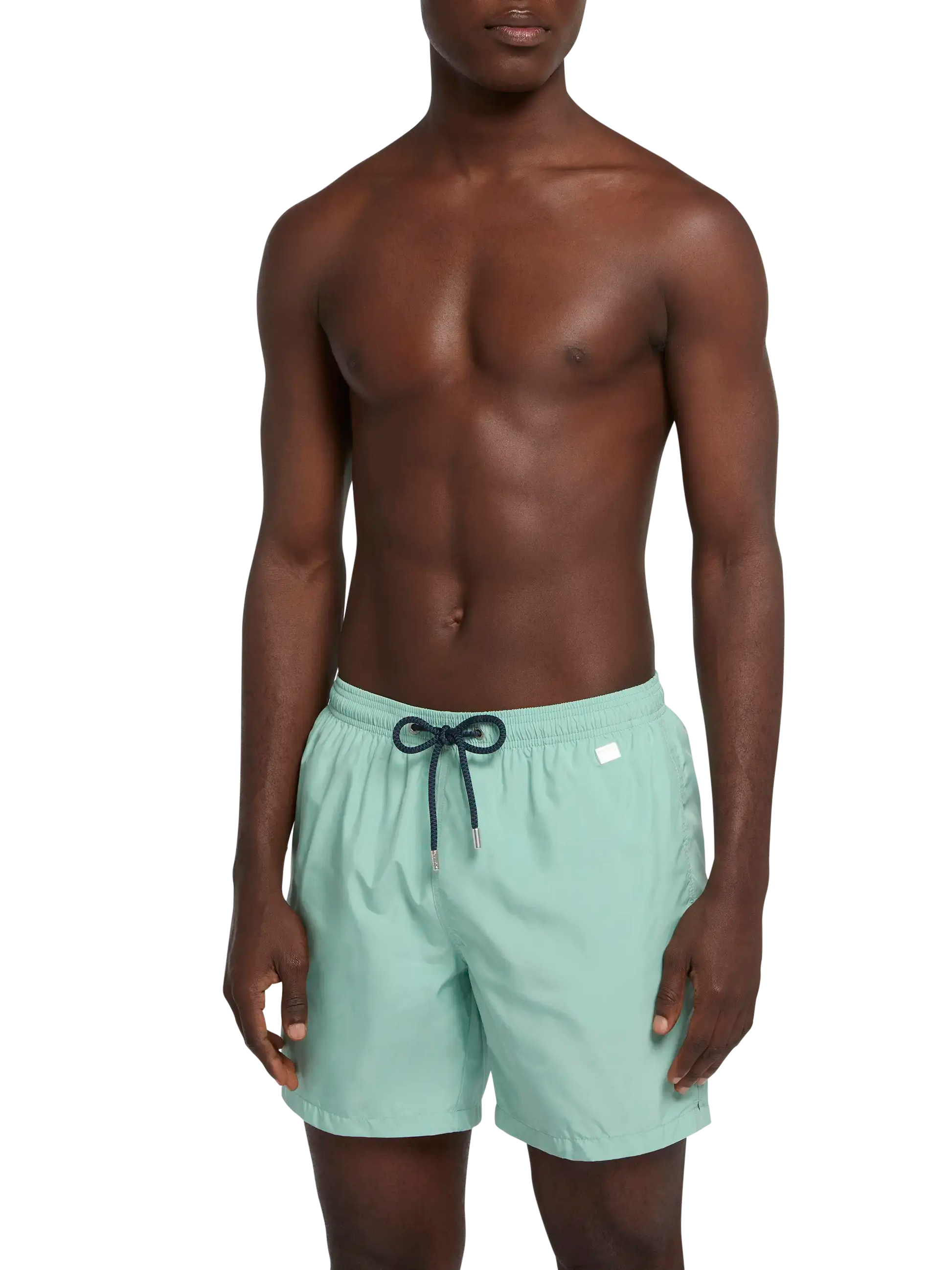 Lightweight fabric sage green swim shorts Lighting Pantone | PANTONE® SPECIAL EDITION - MC2 Saint Barth