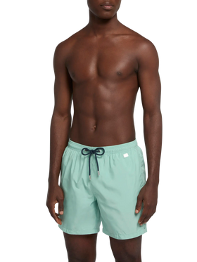 Lightweight fabric sage green swim shorts Lighting Pantone | PANTONE® SPECIAL EDITION - MC2 Saint Barth