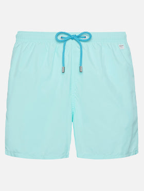 Lightweight fabric water green swim shorts Lighting Pantone | PANTONE® SPECIAL EDITION - MC2 Saint Barth