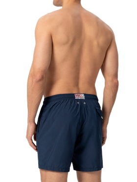 Costume da bagno da uomo in tessuto leggero blu navy Lighting Pantone | EDIZIONE SPECIALE PANTONE