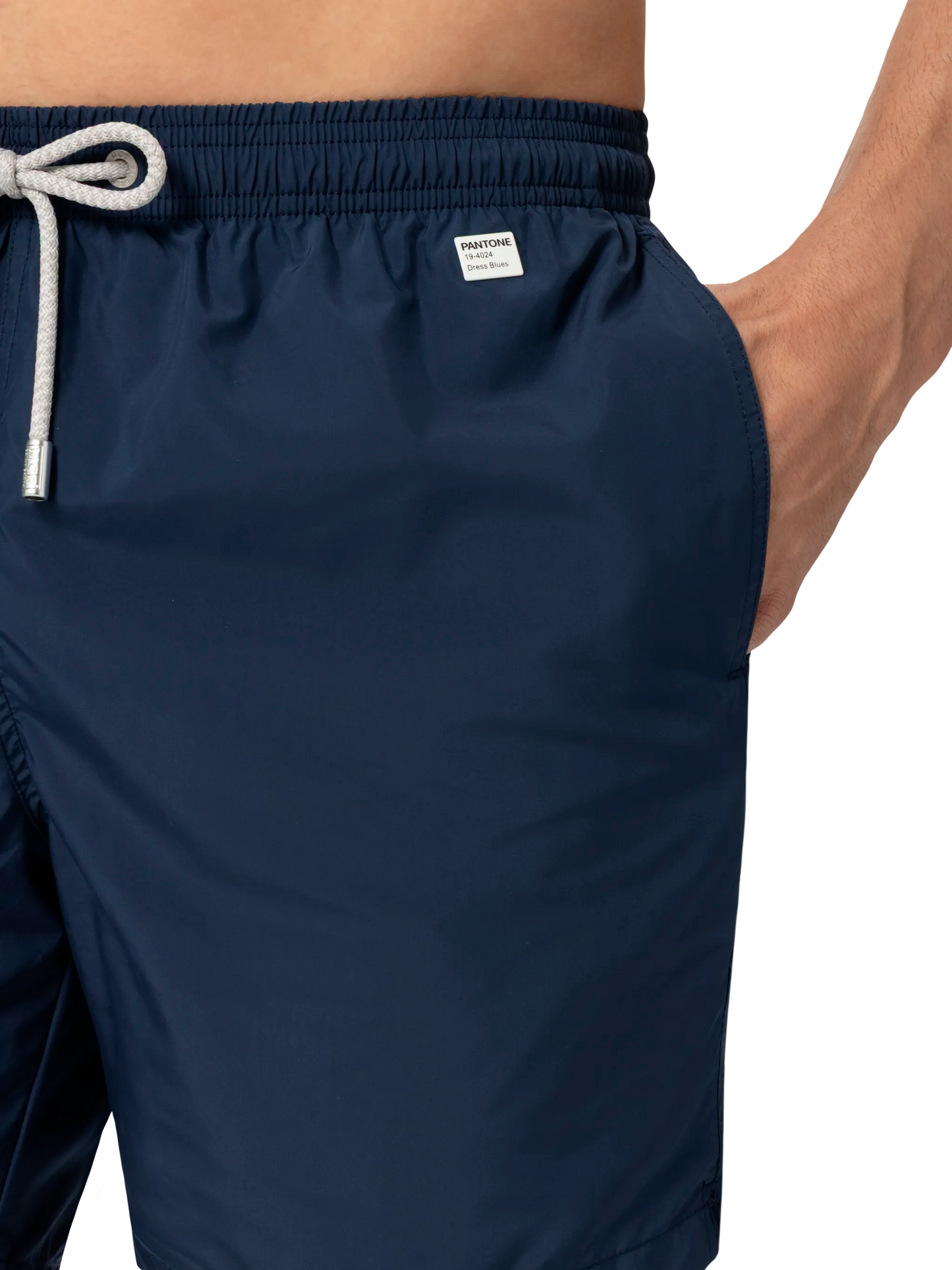 Costume da bagno da uomo in tessuto leggero blu navy Lighting Pantone | EDIZIONE SPECIALE PANTONE