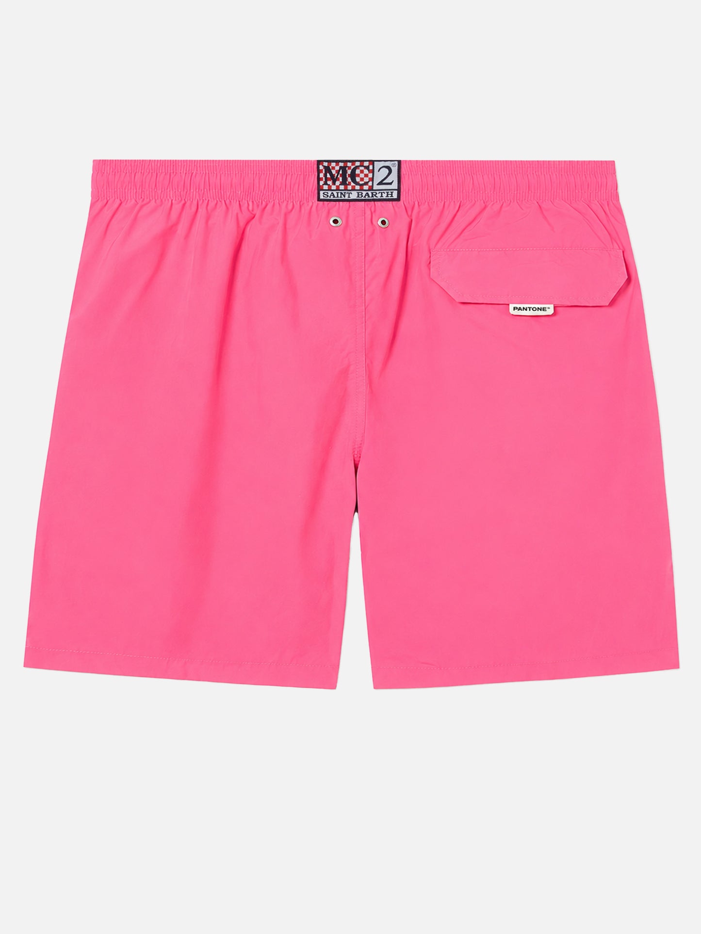 Costume mare Lighting Pantone rosa fluo tinta unita | Special Edition