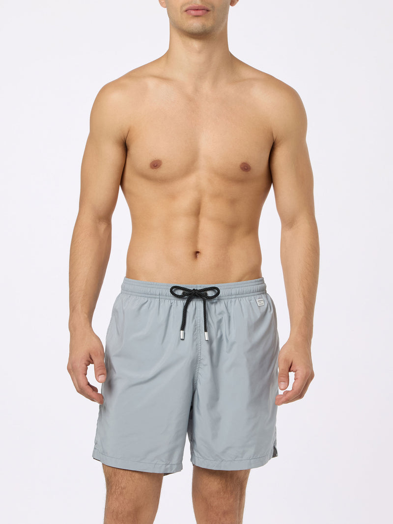 Man lightweight fabric grey swim-shorts Lighting Pantone | PANTONE SPECIAL EDITION