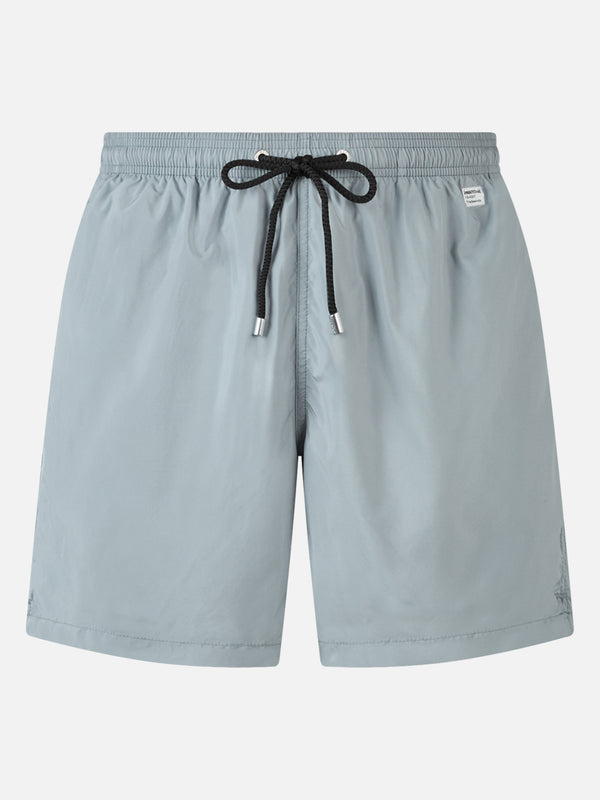 Man lightweight fabric grey swim-shorts Lighting Pantone | PANTONE SPECIAL EDITION