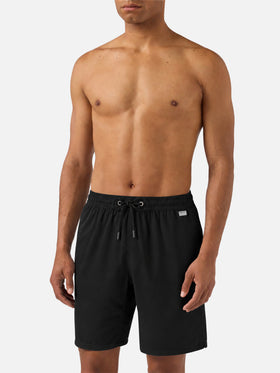 Short de bain noir effet lumineux long pantone | Édition spéciale 
