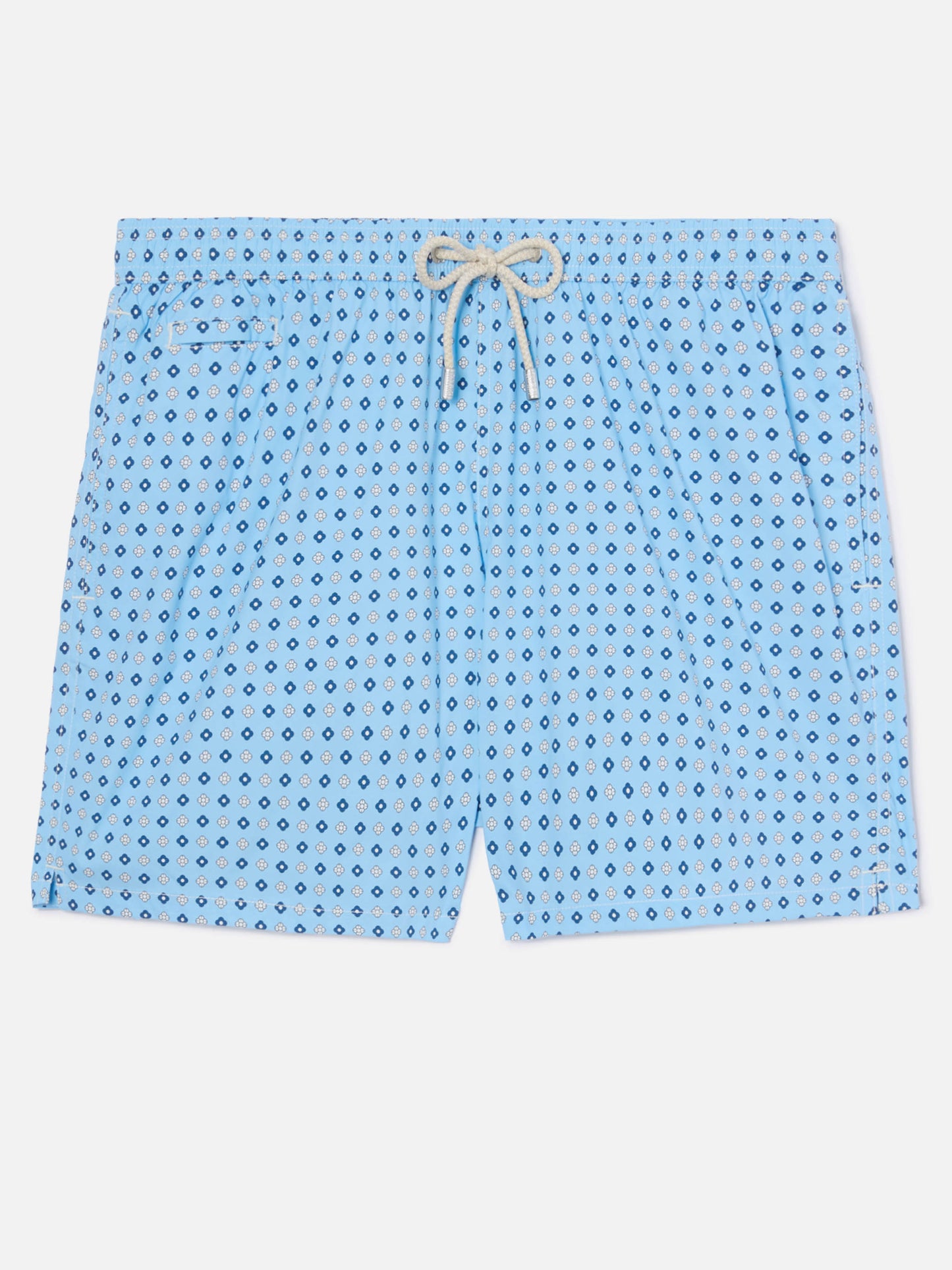 Costume mare Lighting Micro azzurro con stampa geometrica all-over