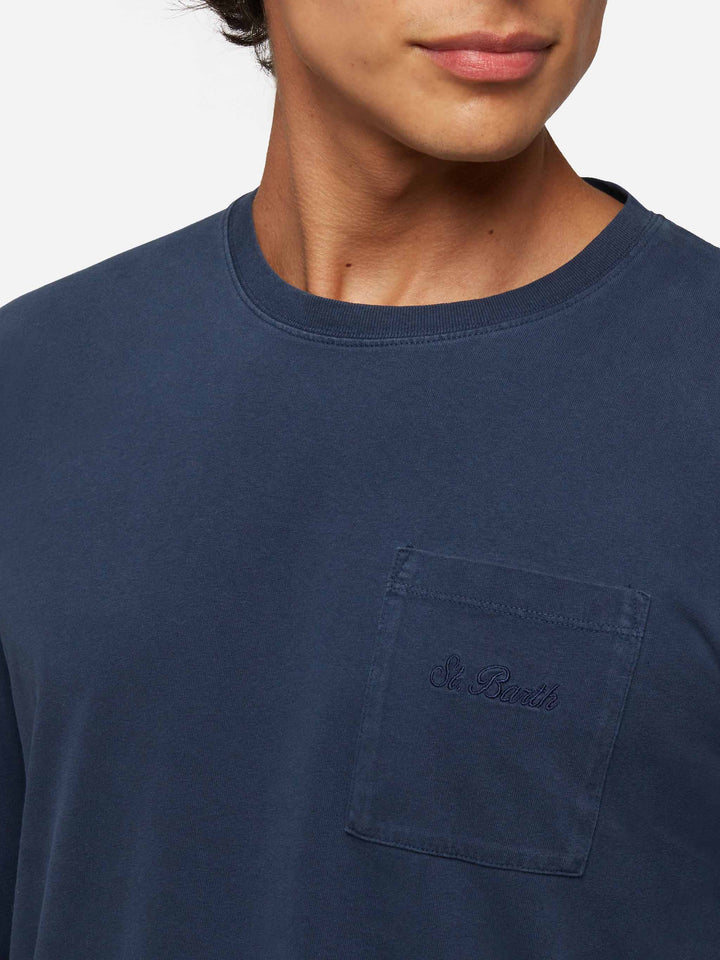 Winter cotton t-shirt Luton - MC2 Saint Barth