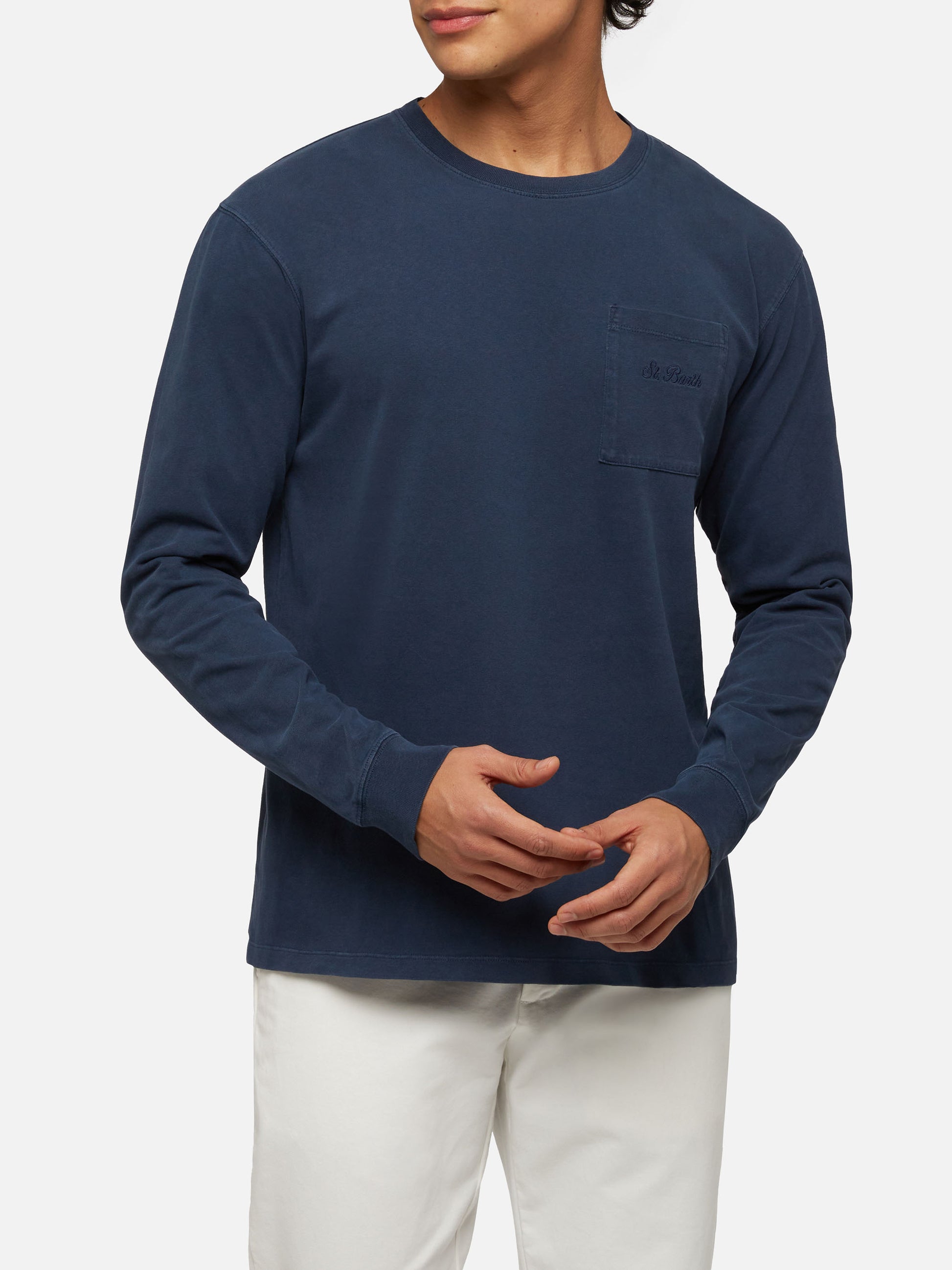 Winter cotton t-shirt Luton - MC2 Saint Barth