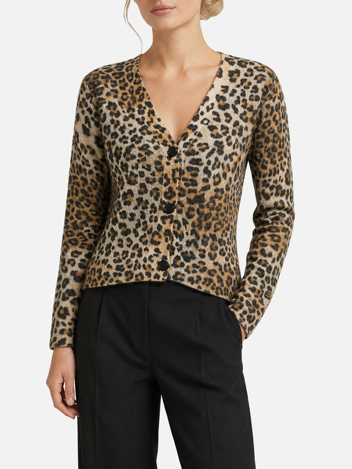 Cardigan Lyza animalier 