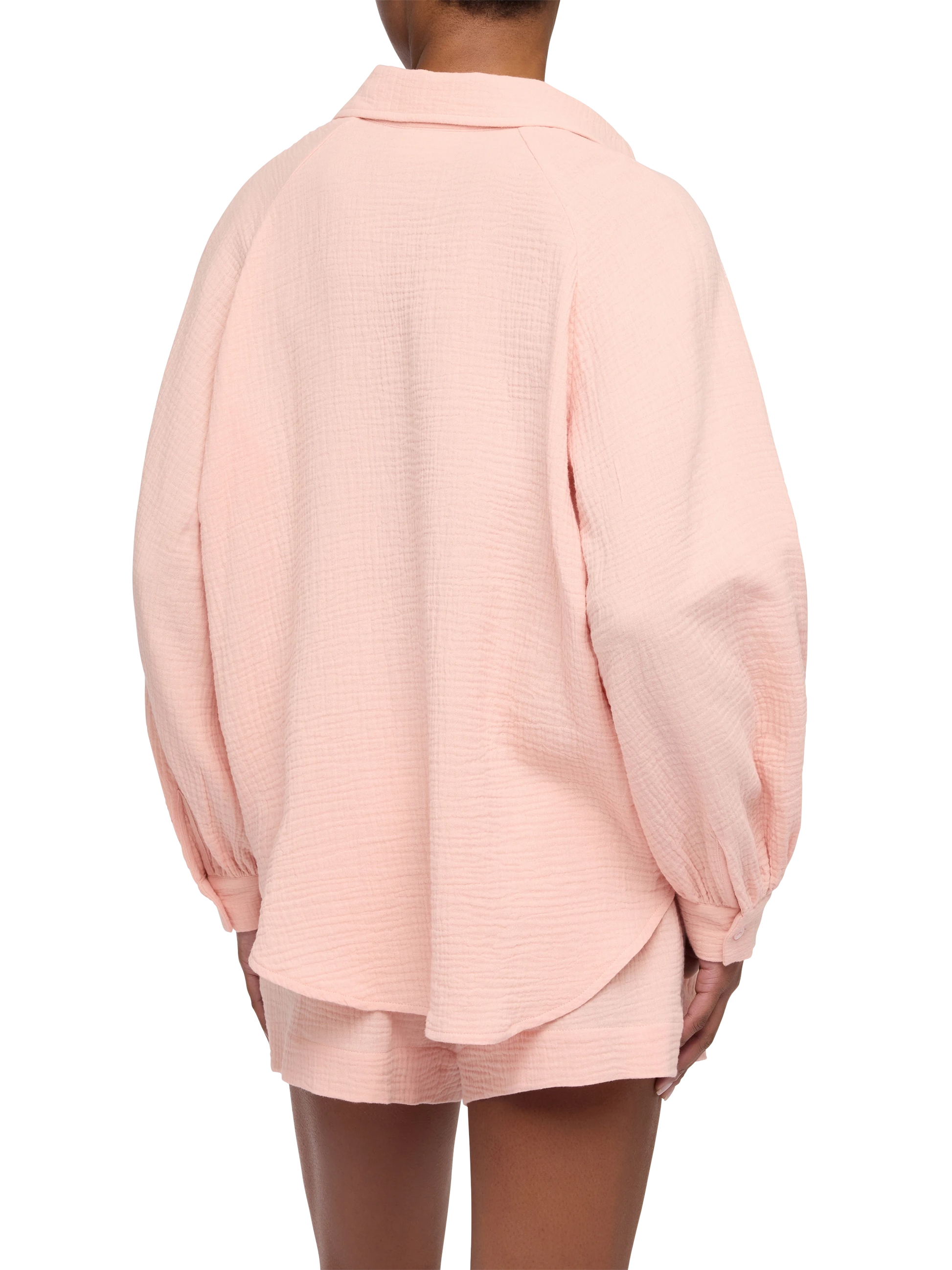 Maira pink muslin blouse - MC2 Saint Barth
