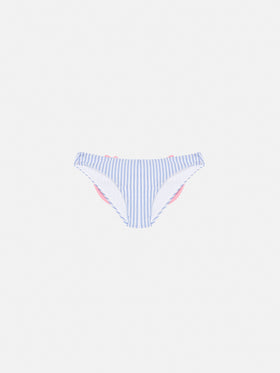 Madame seerucker swim briefs with bow - MC2 Saint Barth
