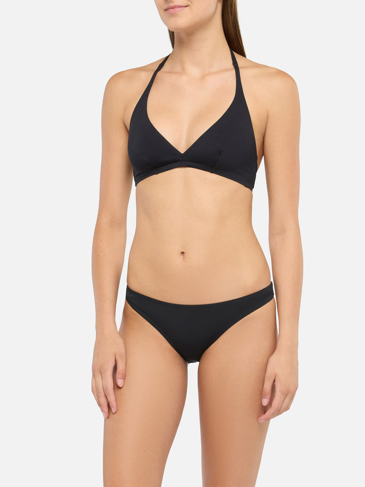 Gaia Maia black triangle bralette bikini