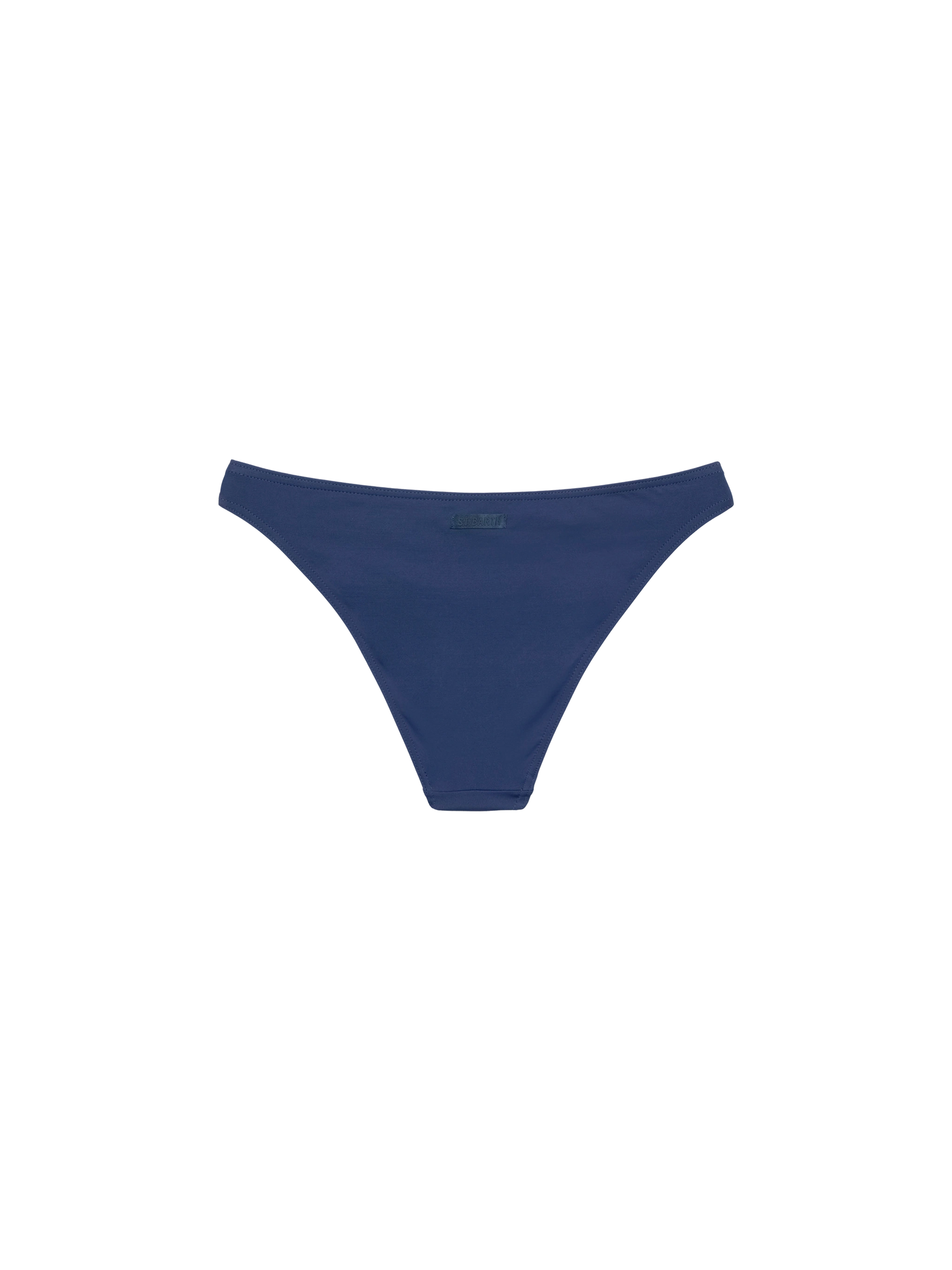 Maia high-waist navy blue swim briefs - MC2 Saint Barth