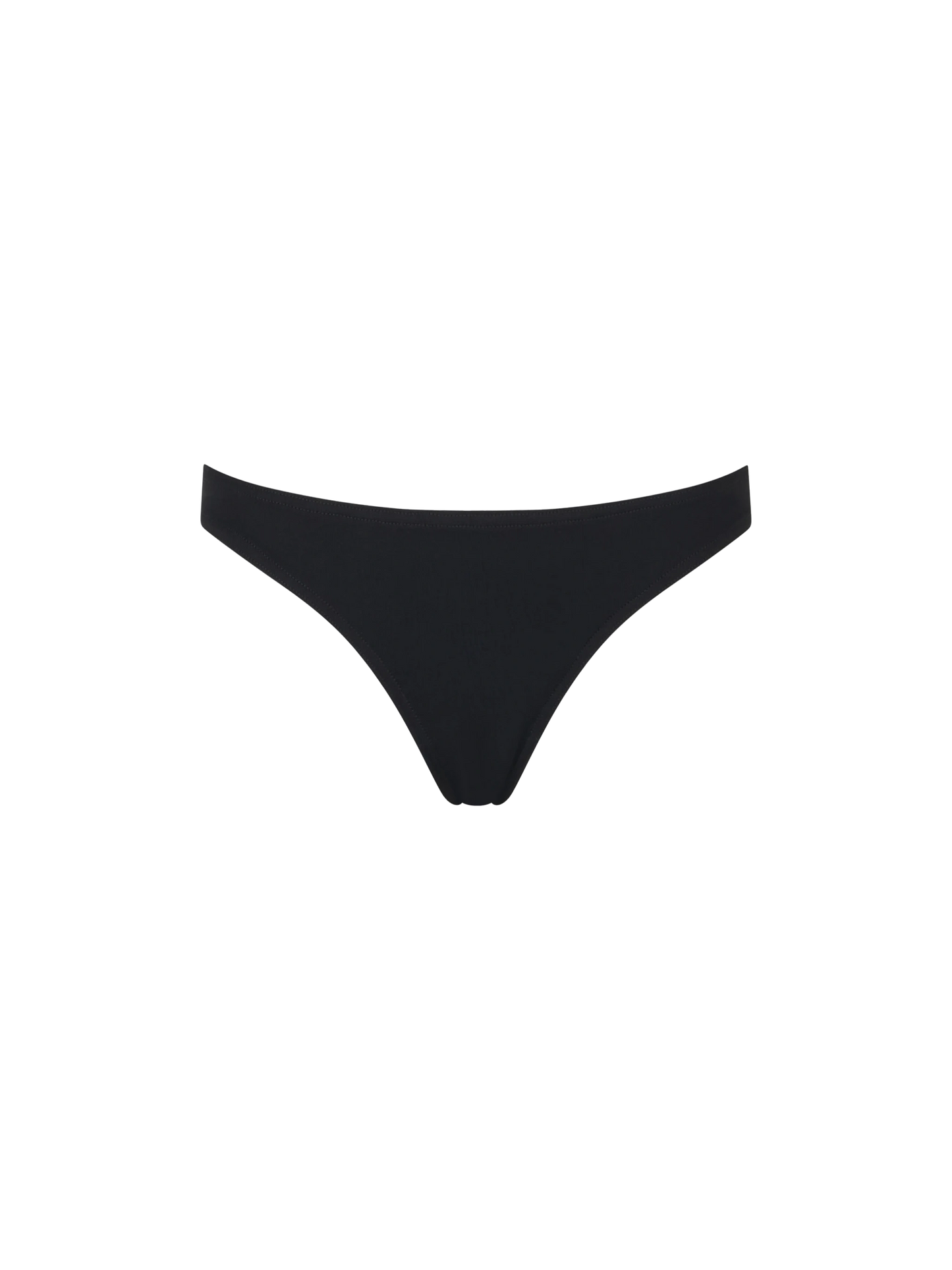 Maia high-waist black swim briefs - MC2 Saint Barth