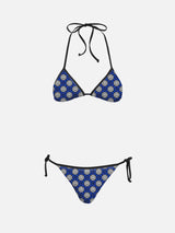 Woman triangle bikini Maleah with Inter loghi print | INTER FC SPECIAL EDITION