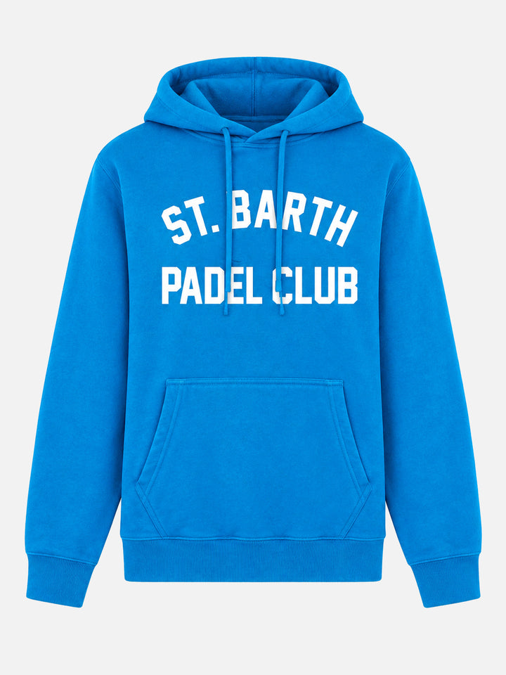 Felpa Manhattan con stampa St. Barth Padel Club