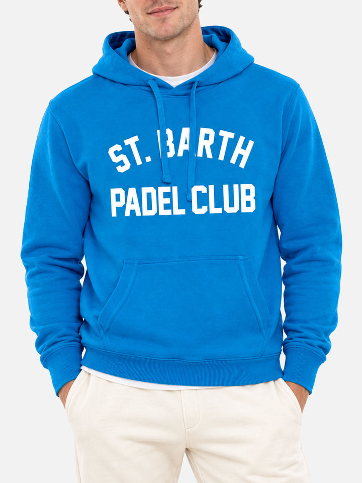 Felpa Manhattan con stampa St. Barth Padel Club