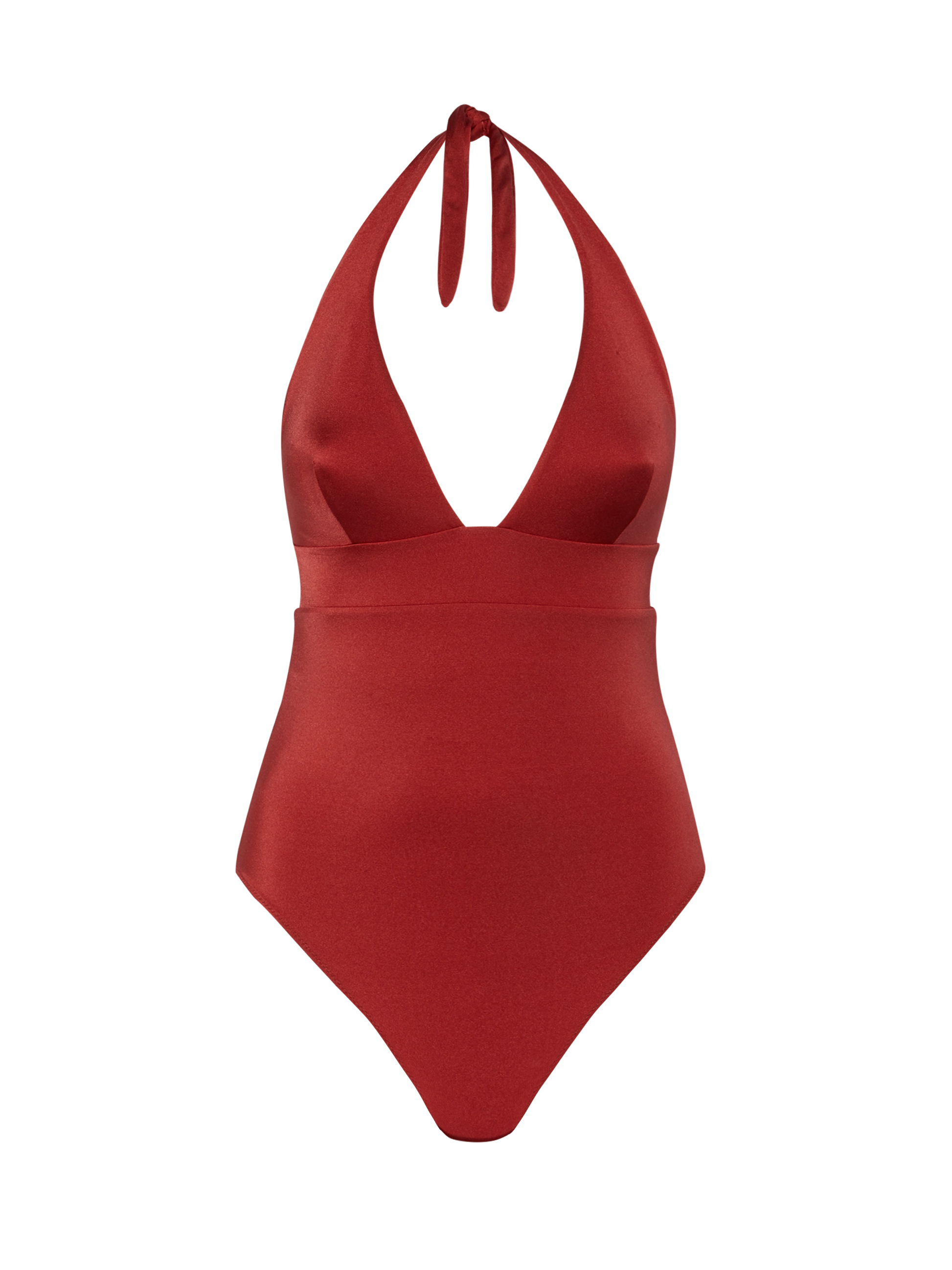 Marylin shimmer red one-piece swimsuit - MC2 Saint Barth