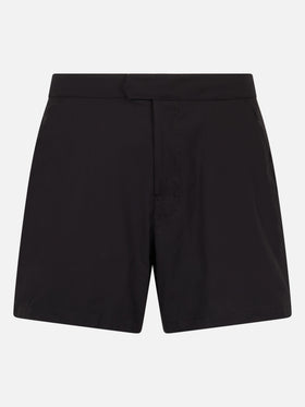 Man short-length black swim shorts Master - MC2 Saint Barth