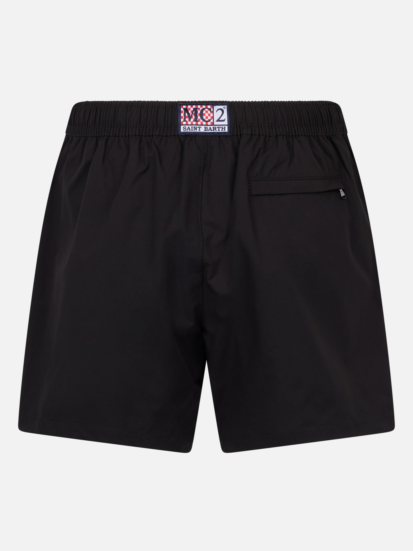 Man short-length black swim shorts Master - MC2 Saint Barth