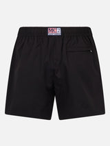 Man short-length black swim shorts Master