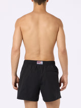 Man short-length black swim shorts Master