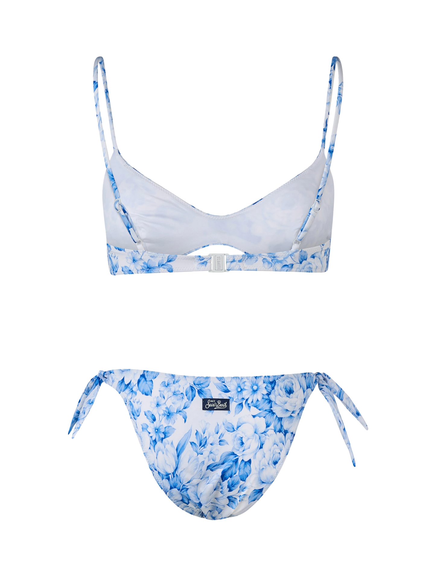 Woman flower scoop bralette bikini May Yali