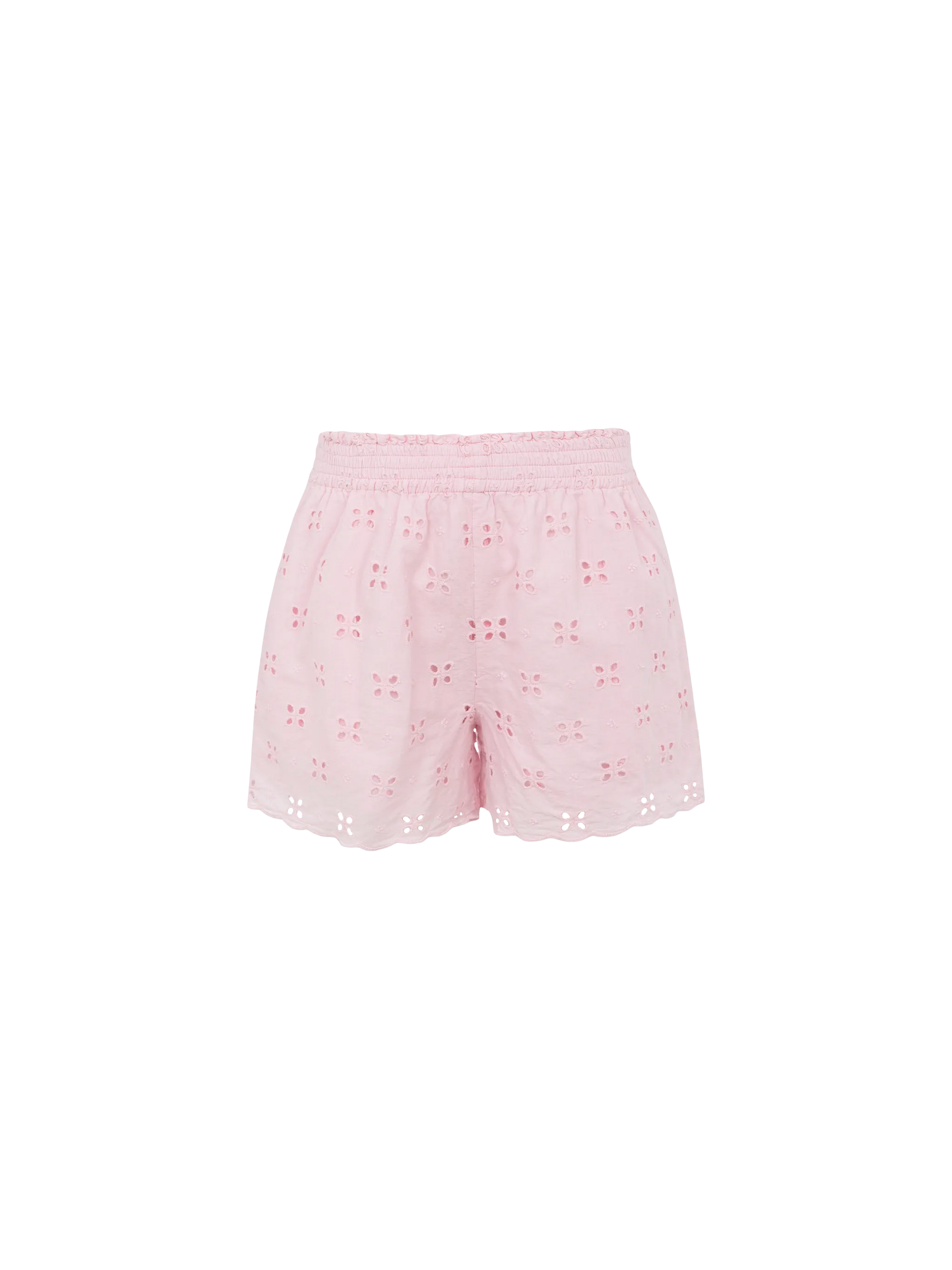 Meave Jr Sangallo cotton pull-up shorts - MC2 Saint Barth