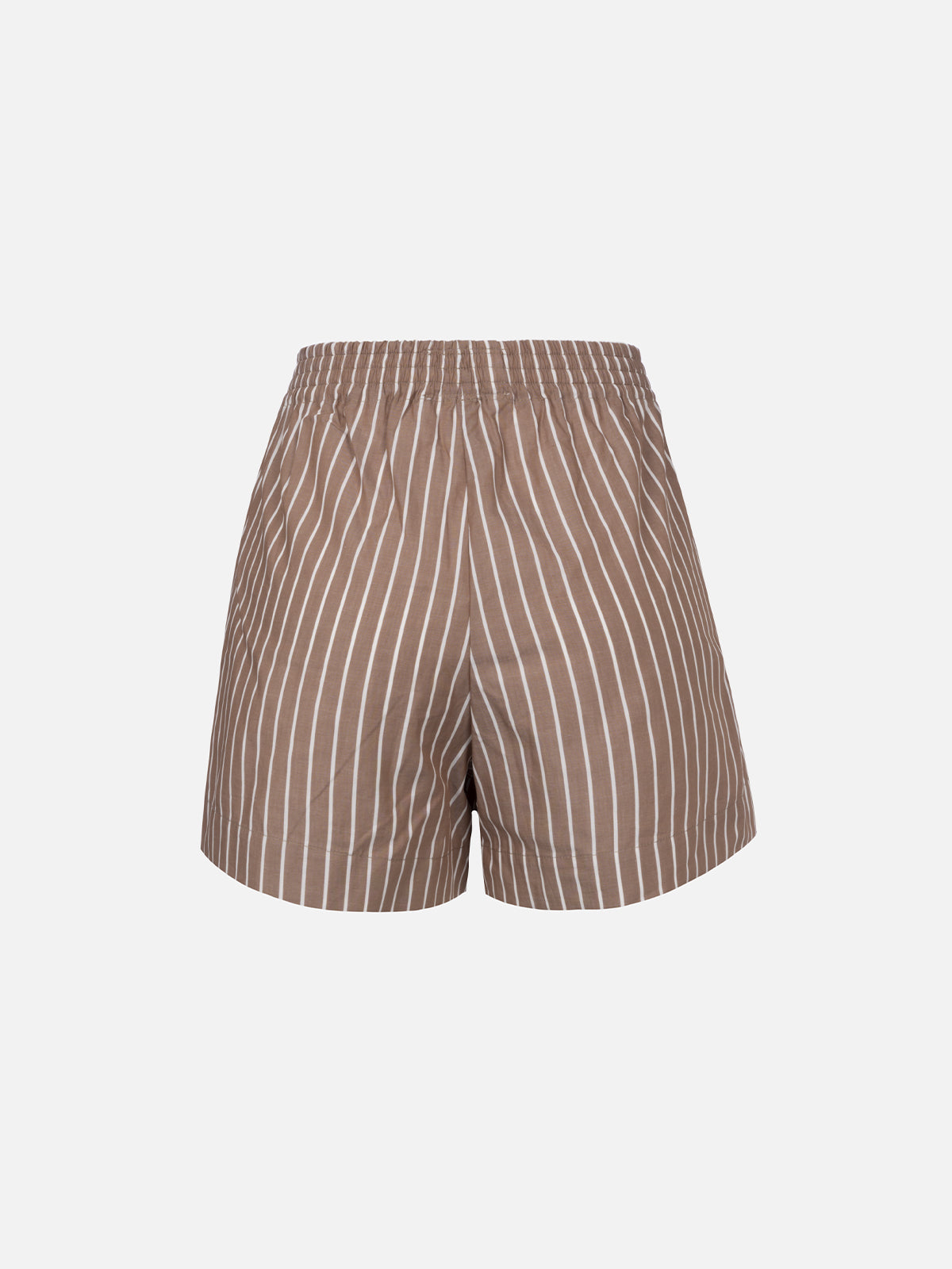 Woman cotton striped pull up shorts Meave - MC2 Saint Barth
