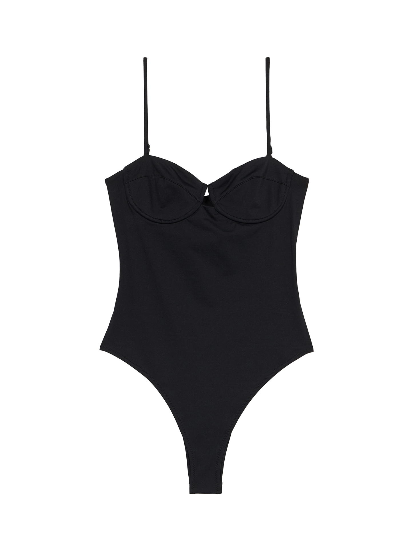 Medea black underwired one-piece swimsuit - MC2 Saint Barth