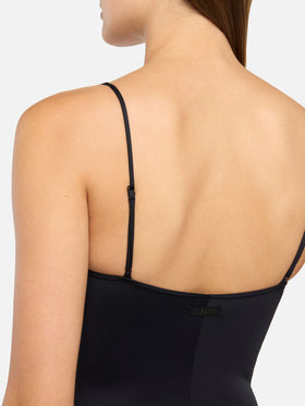 Medea black underwired one-piece swimsuit