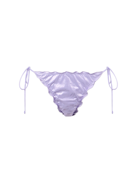 Woman lamina lilac cheeky swim briefs Miami - MC2 Saint Barth