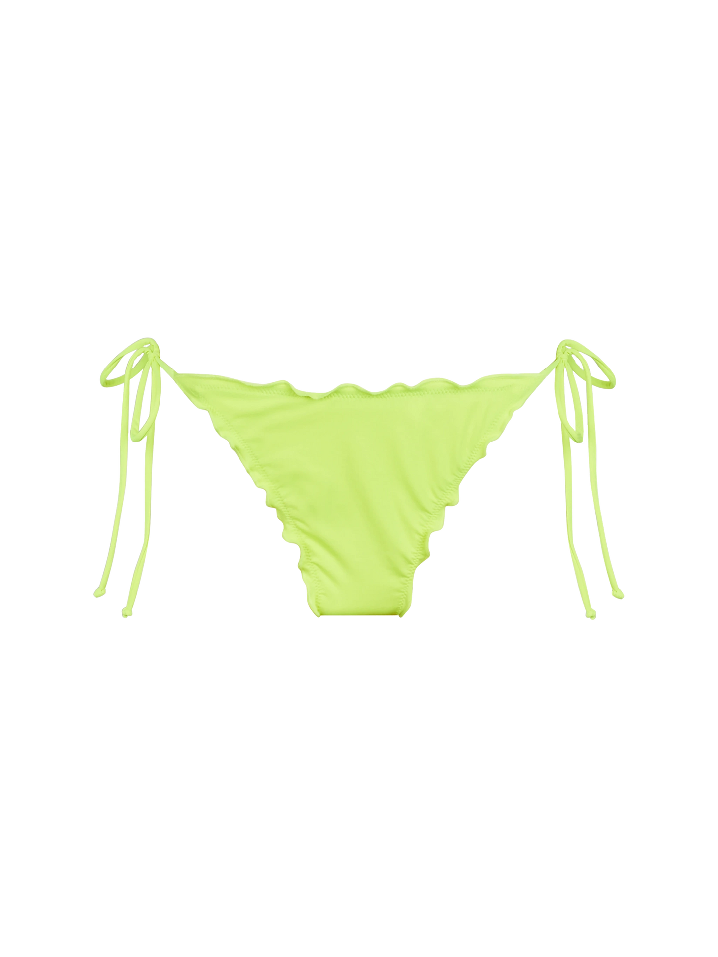 Woman fluo yellow cheeky swim briefs Miami - MC2 Saint Barth