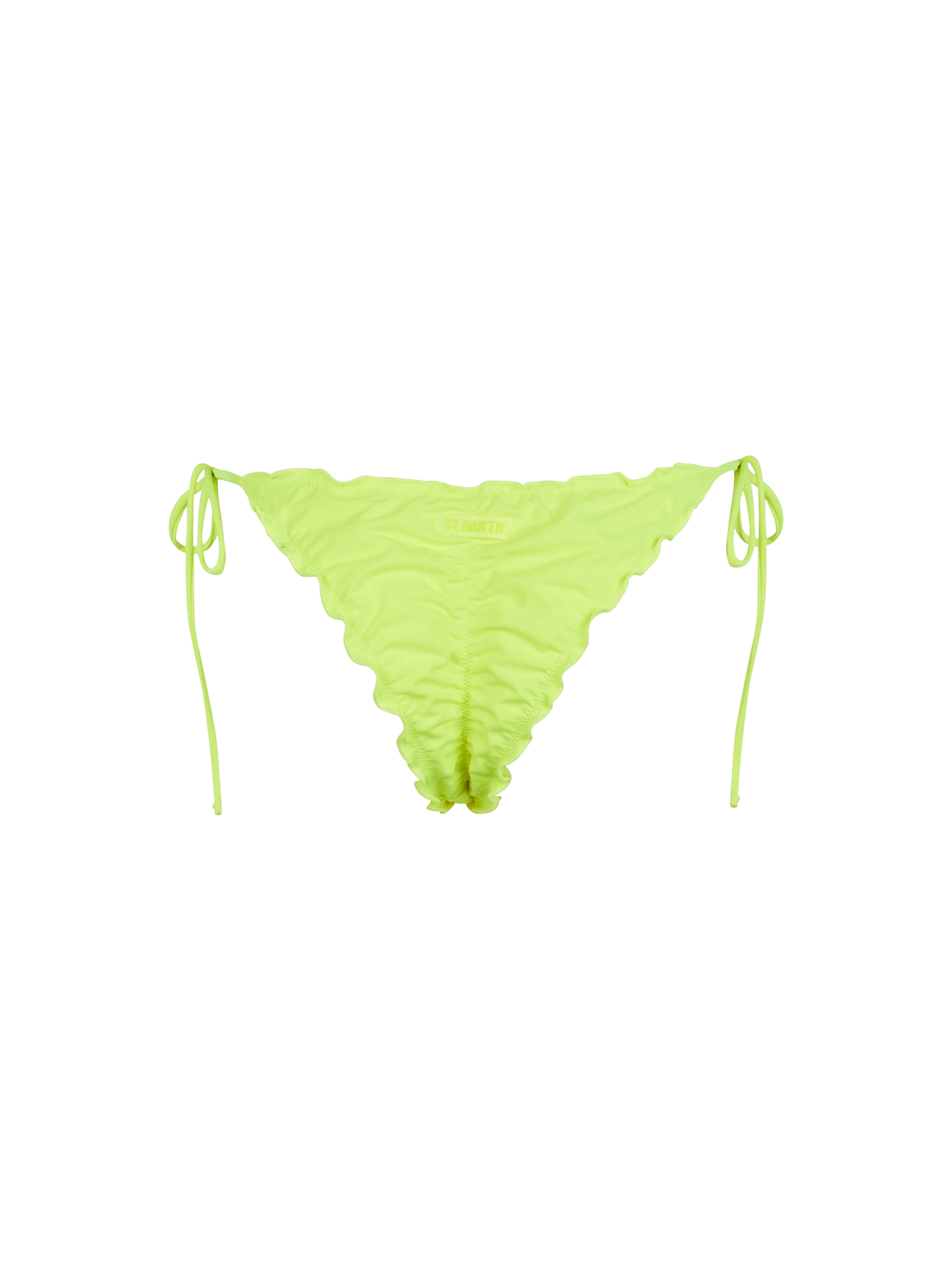 Woman fluo yellow cheeky swim briefs Miami - MC2 Saint Barth