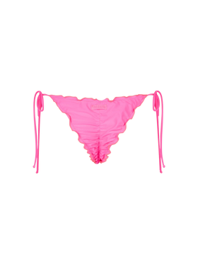 Woman fluo pink cheeky swim briefs Miami - MC2 Saint Barth