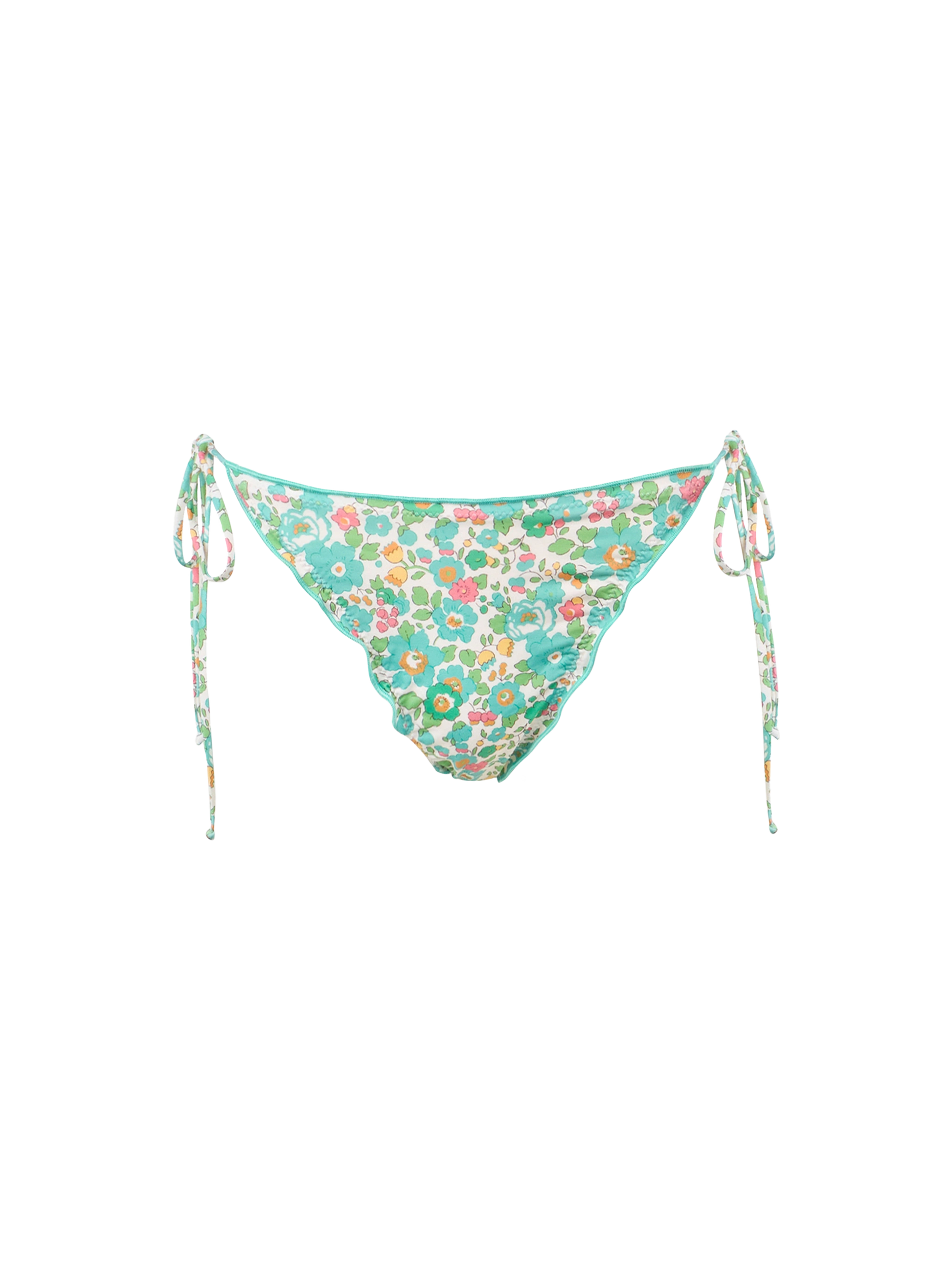 Woman Betsy cheeky swim briefs Miami | MADE WITH LIBERTY FABRIC - MC2 Saint Barth