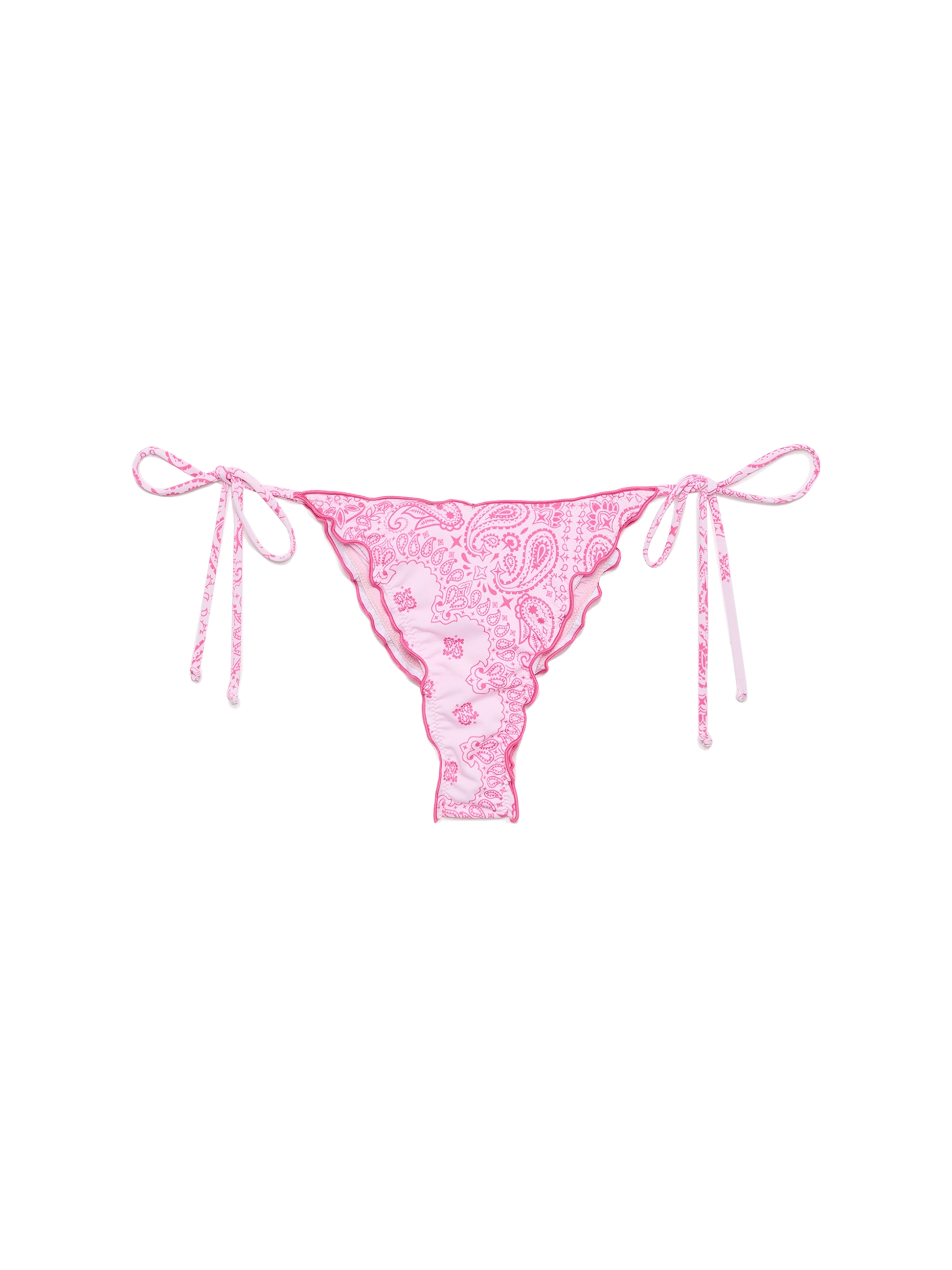 Miami cheeky swim briefs with bandanna print - MC2 Saint Barth